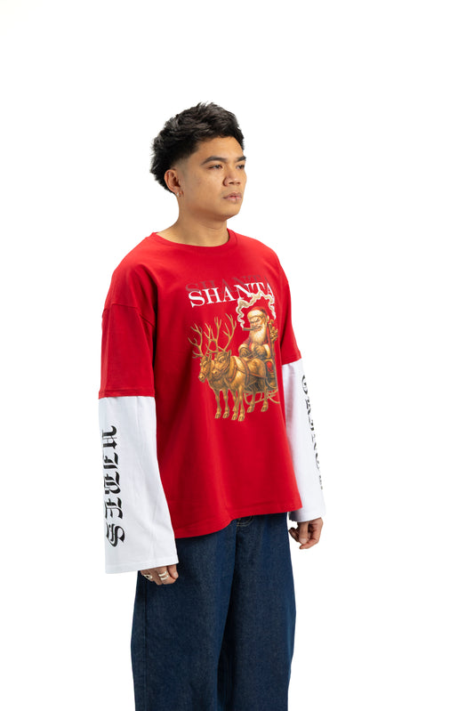 SHANTA CLAUS LONG-SLEEVE SHIRT