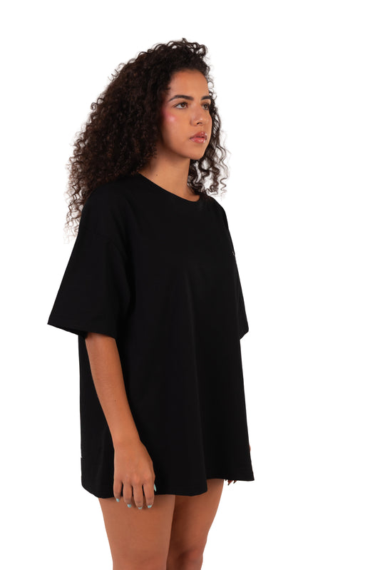CLASSIC SHANTA BLACK TEE