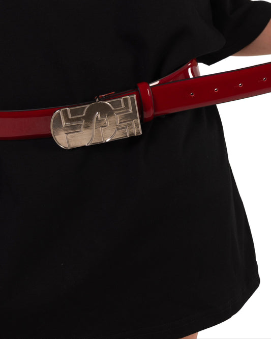 PATENT LEATHER SHANTA EDITION BELT