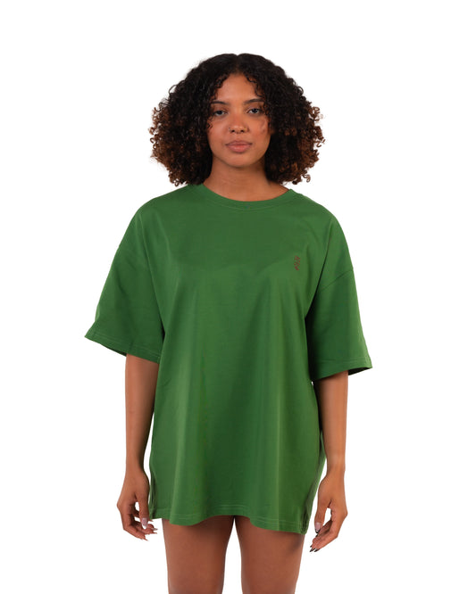 CLASSIC SHANTA GREEN/BROWN TEE