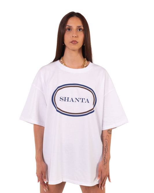 CIRCLE LOGO WHITE TEE