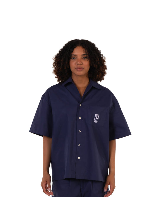 SHANTA NAVY SHIRT